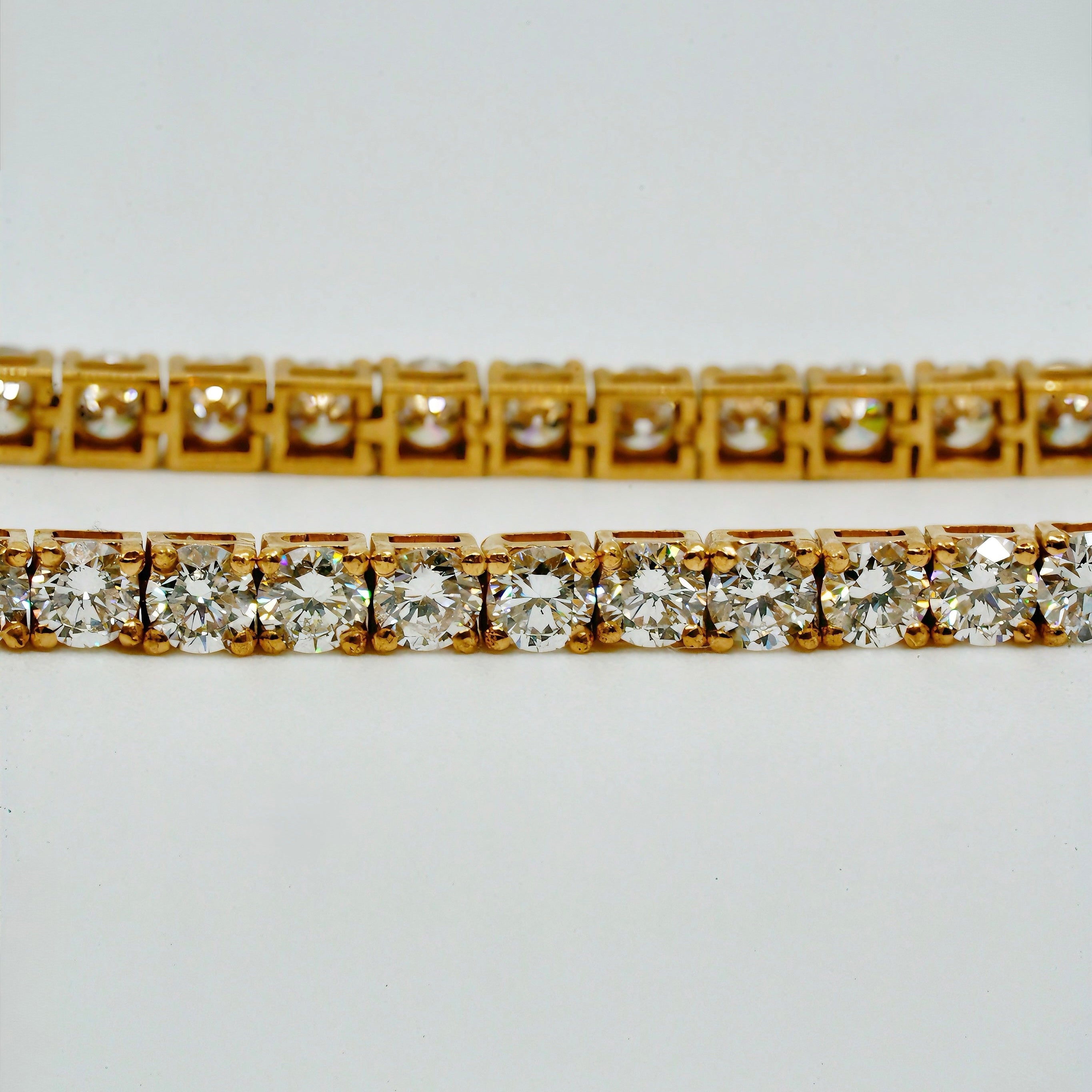 Diamond Round Cut Tennis Bracelet