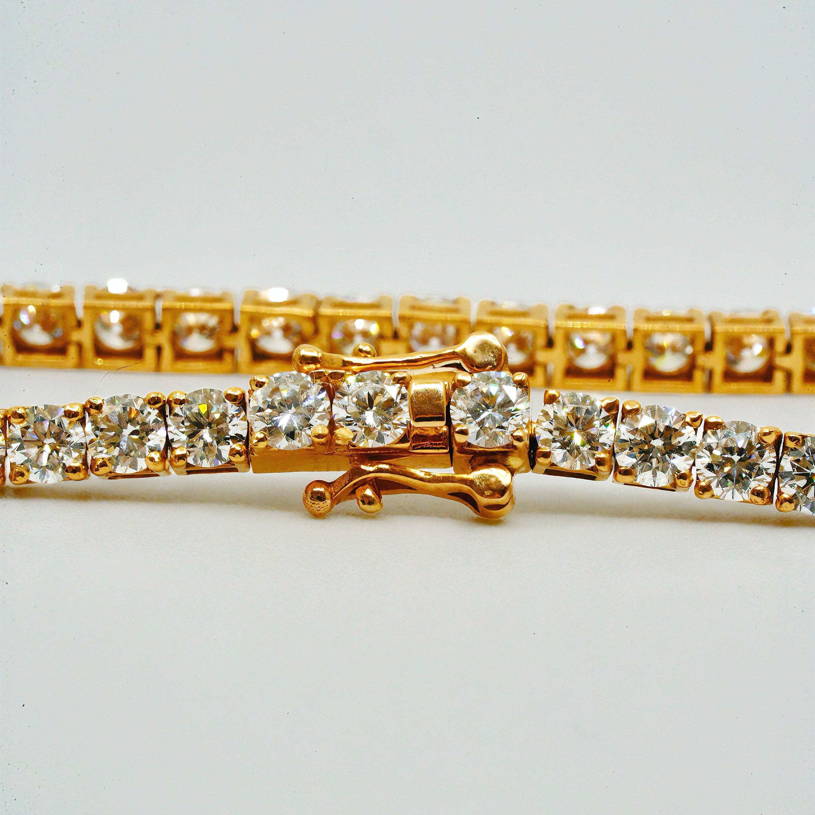 Diamond Round Cut Tennis Bracelet