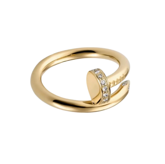 Diamond Tip Nail Ring - YG